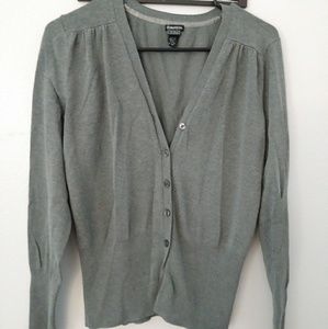 ⚡SALE⚡ Grey button down sweater top